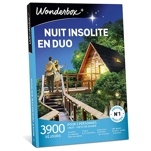 wonderbox couple nuit insolite en duo