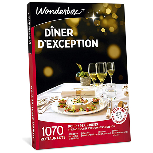 wonderbox pour couple diner d'exception