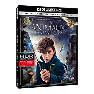 les animaux fantastiques en DVD blu ray kk hd