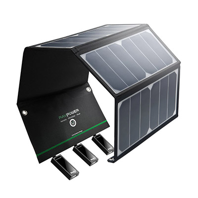 chargeur solaire rav power