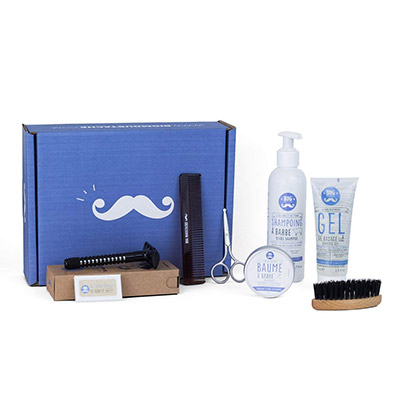 coffret barbe à la française big moustache